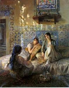unknow artist Arab or Arabic people and life. Orientalism oil paintings  224 France oil painting art